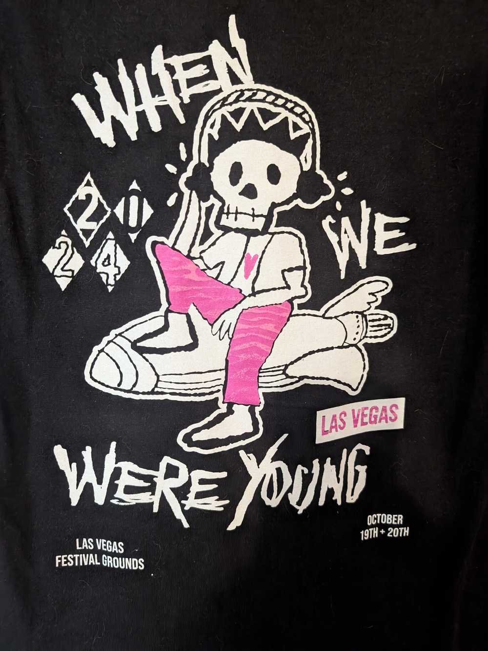 Black 'When We Were Young' 2024 Graphic Tee - Size M